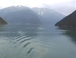 Sognefjord from the Revsnes to Kaupanger ferry
